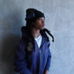 Navy - Double Zip Hoodie
